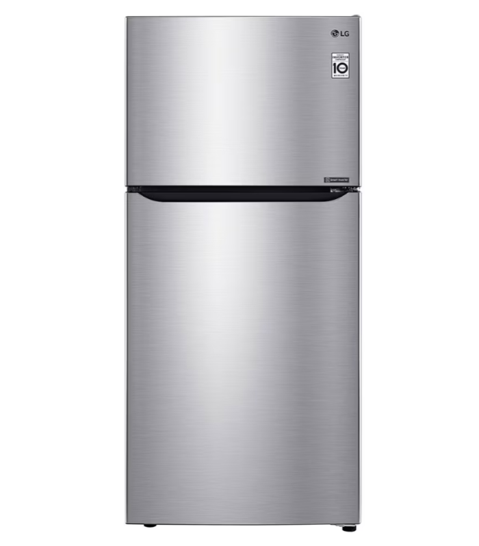 Refrigerador de 20 pies cúbicos liso en color plata