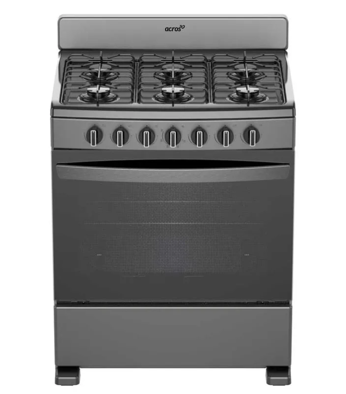 Estufa de 30 pulgadas en color titanio.