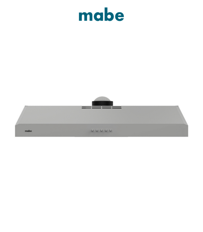 Campana de cocina de 80 cm en color silver.