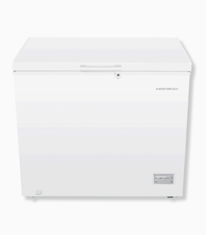 Congelador de 11 pies cúbicos en color blanco.