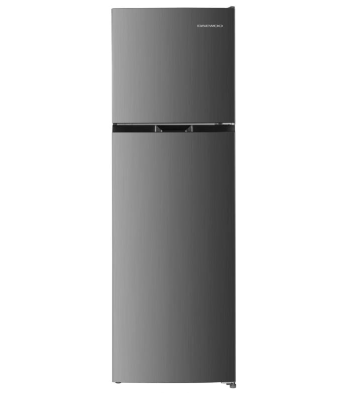 Refrigerador liso de 12 pies cúbicos en color dark grey.