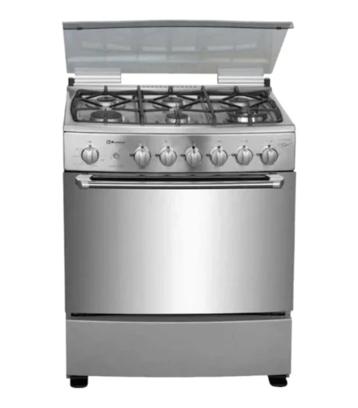 Estufa INN de 30 pulgadas en color silver con capelo.