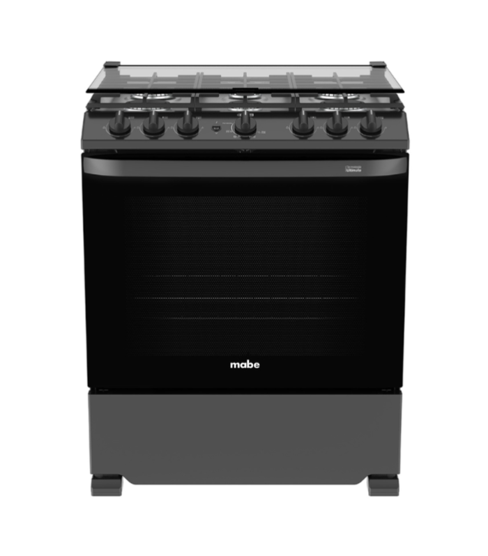 Estufa de 30 pulgadas en color black slate con capelo.