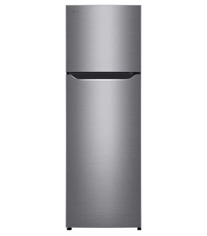 Refrigerador liso de 9 pies cúbicos en color silve.