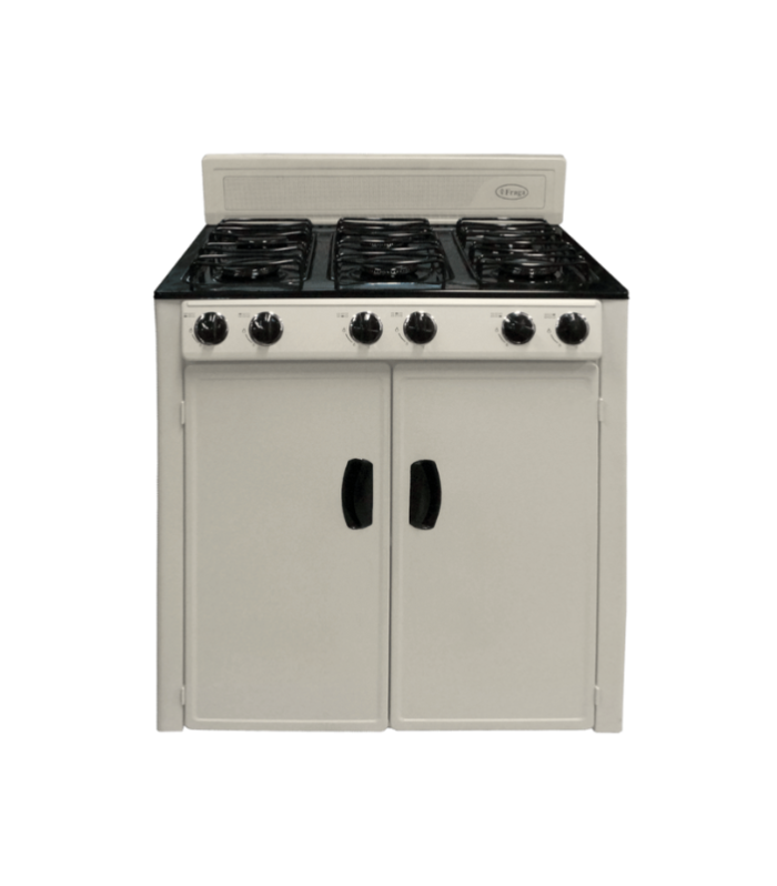 Parrilla de gabinete de 6 quemadores.