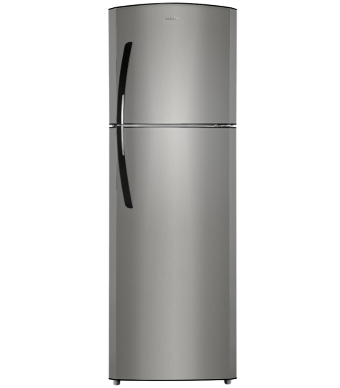 Refrigerador de 11 pies cúbicos liso en color dark silver.