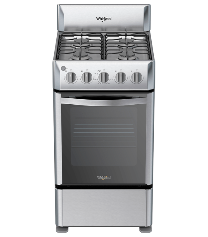 Estufa de 20 pulgadas en color gris.