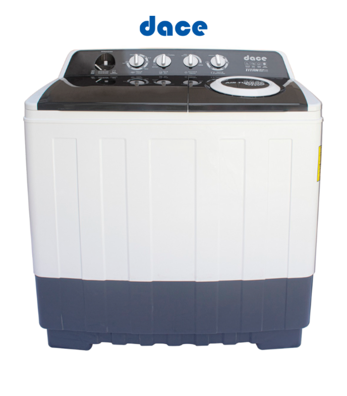 Lavadora semiautomática 28 kg de 2 tinas TITÁN.