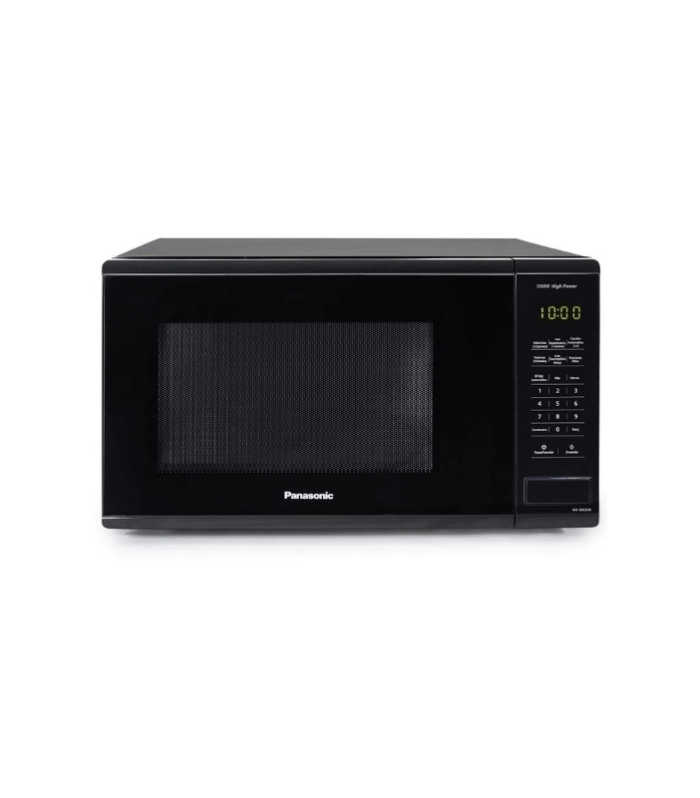 Microondas de 1.3 pies cúbicos en color negro.