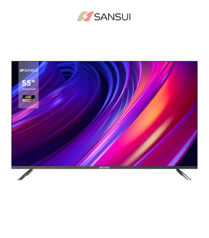 Pantalla Smart TV de 65” con resolución 4K Ultra High Definition y sistema operativo webOS.