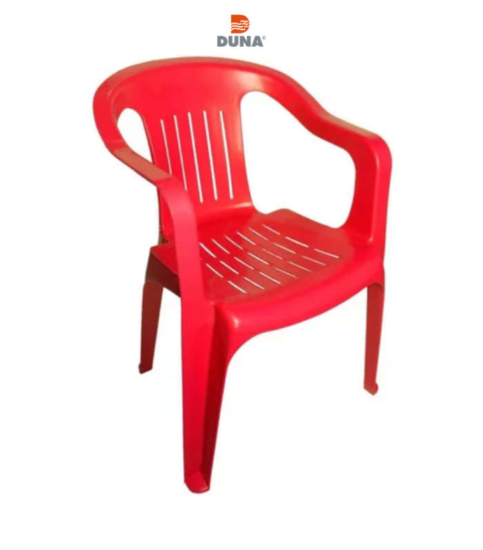 Silla Brexia en color rojo.