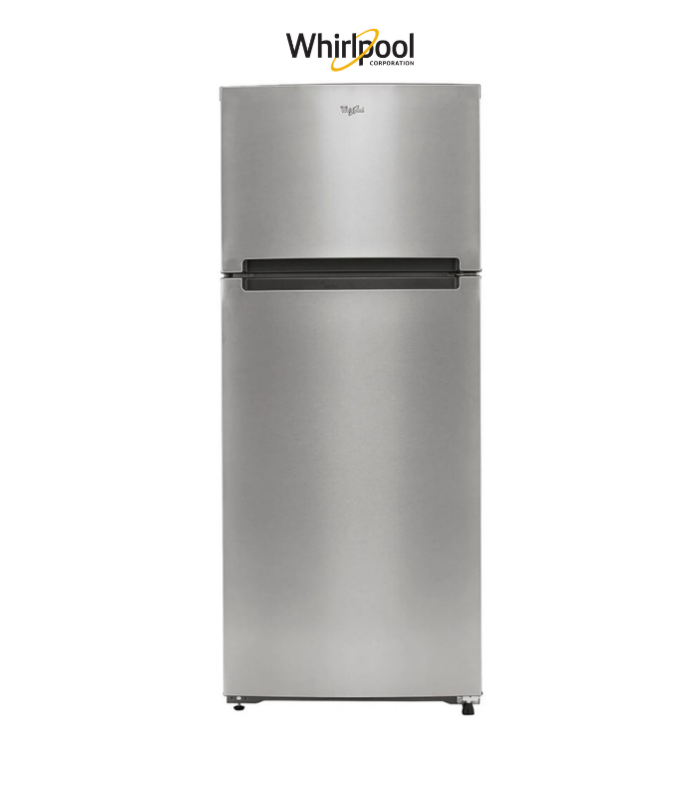 Refrigerador de 18” en color acero.