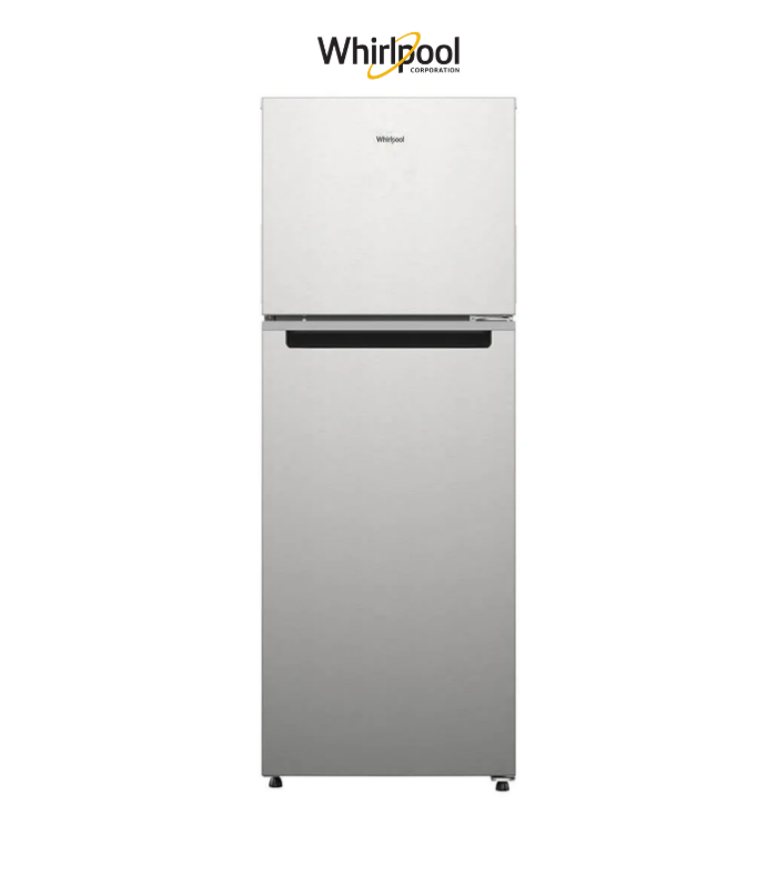 Refrigerador de 11” liso en color gris.