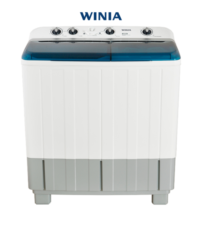 Lavadora semiautomática de 18 kg de capacidad.