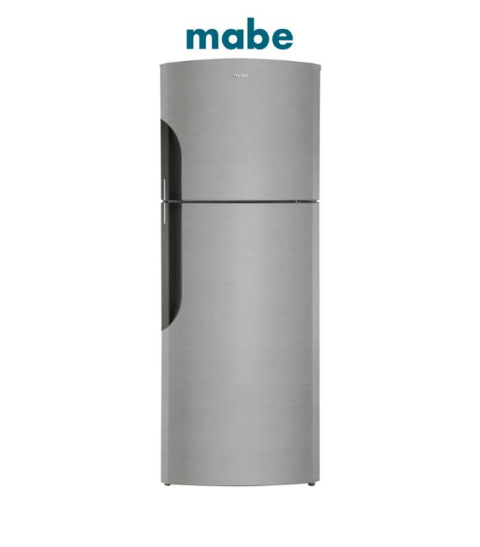 Refrigerador de 15” liso en color inoxidable mate.