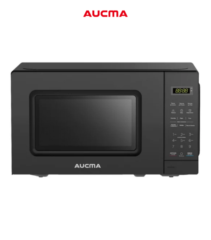 Microondas de 0.7” en acabado negro
