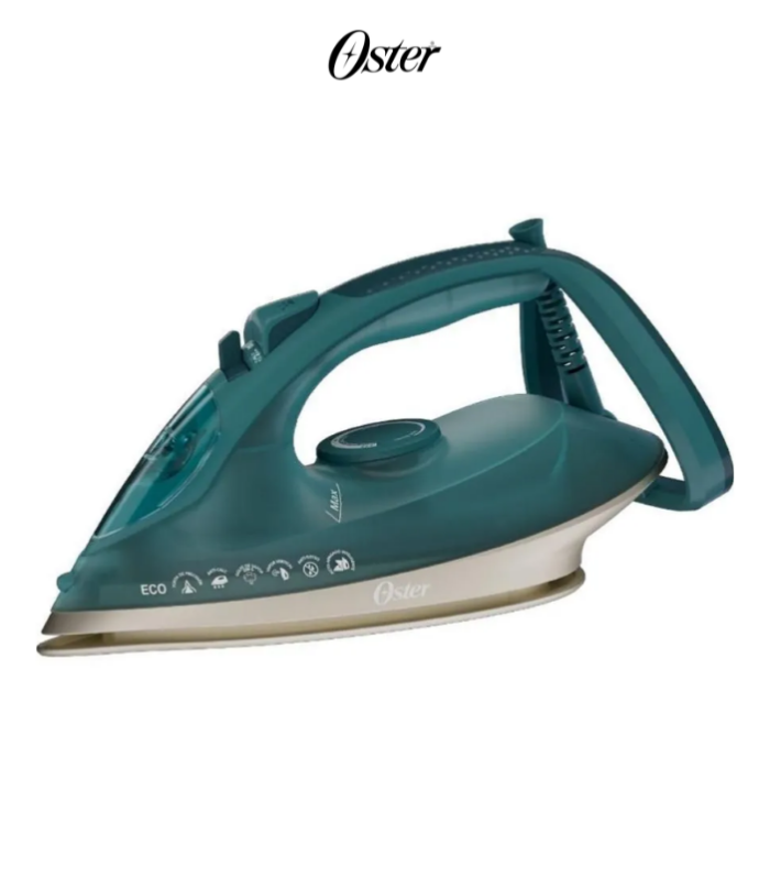 Plancha de vapor aeroglide max en color verde.