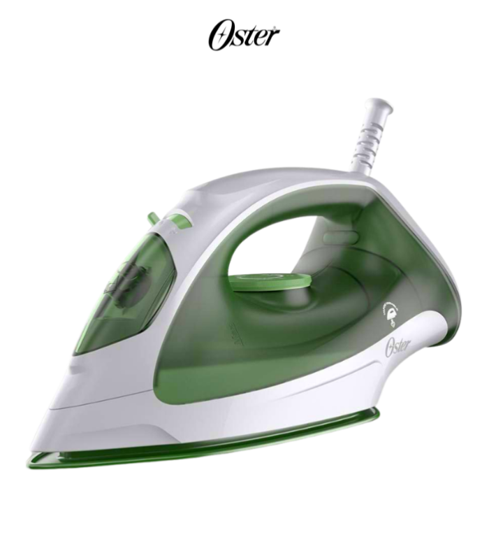 Plancha de vapor verde.