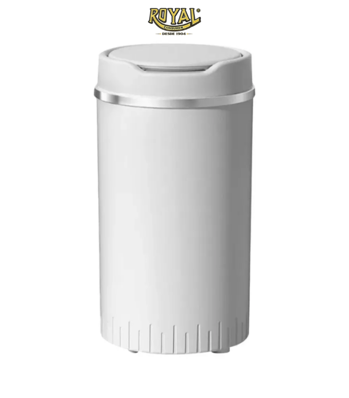 Centrífuga de 8 kg de capacidad en color blanca.